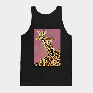 Giraffes Entwined Tank Top